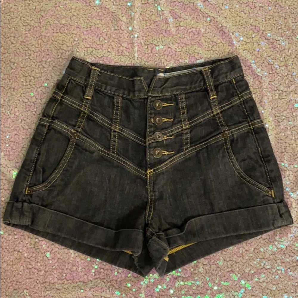 Brand new never worn high waisted shorts